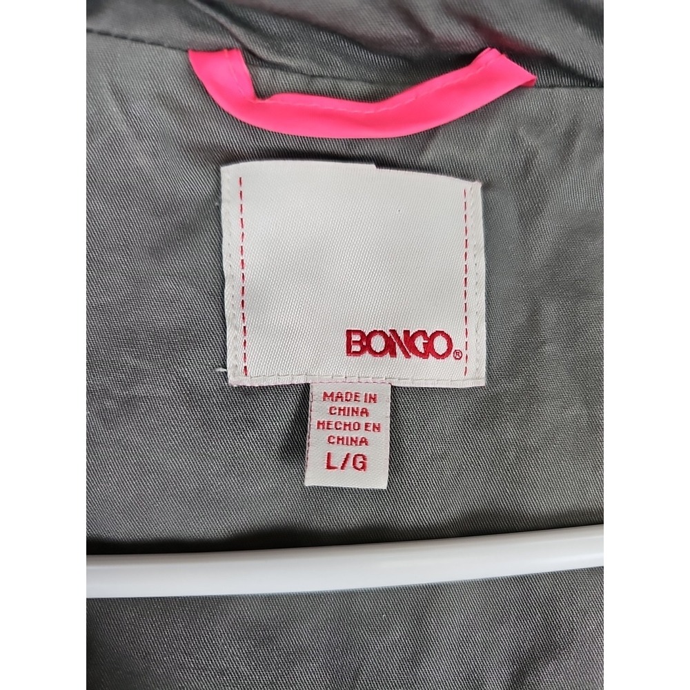 Bongo Utility Jacket Size Large Gray Lightweight … - image 7